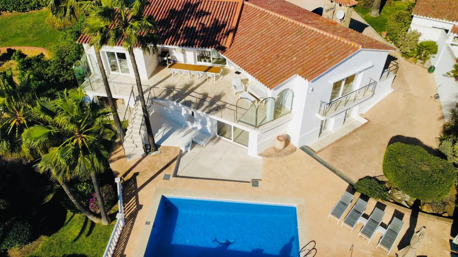 Villa Shangri-La, Sea View, Pool And Panoramic View Sotogrande Spain